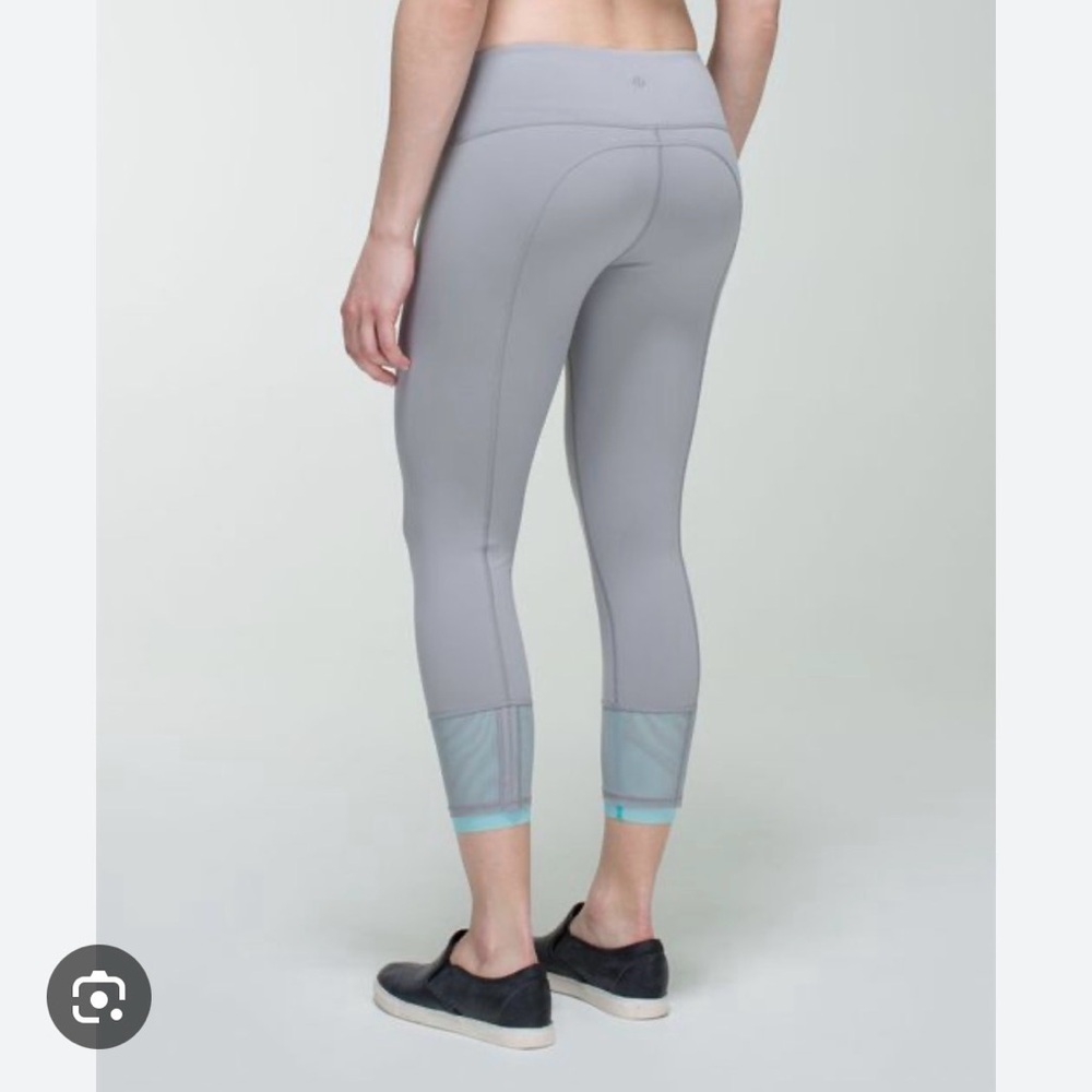 Lululemon Athletica Gray Leggings - Picture 2 of 7